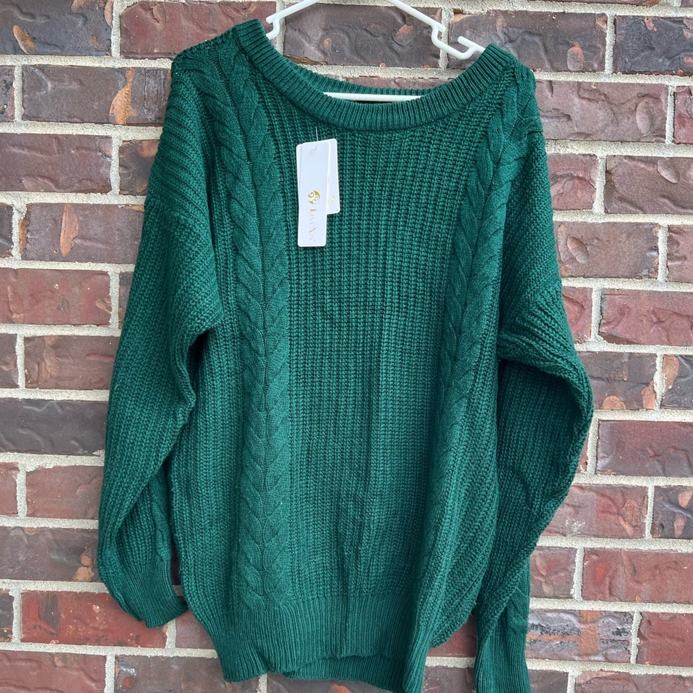 Green Boutique Sweater